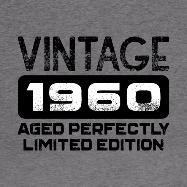 Birthday Gift Vintage 1960 Aged Perfectly by colorsplash